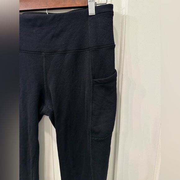 Athleta Altitude Stash Tight Polartec Powerstretch Pants Fleece Lined M - Picture 4 of 7